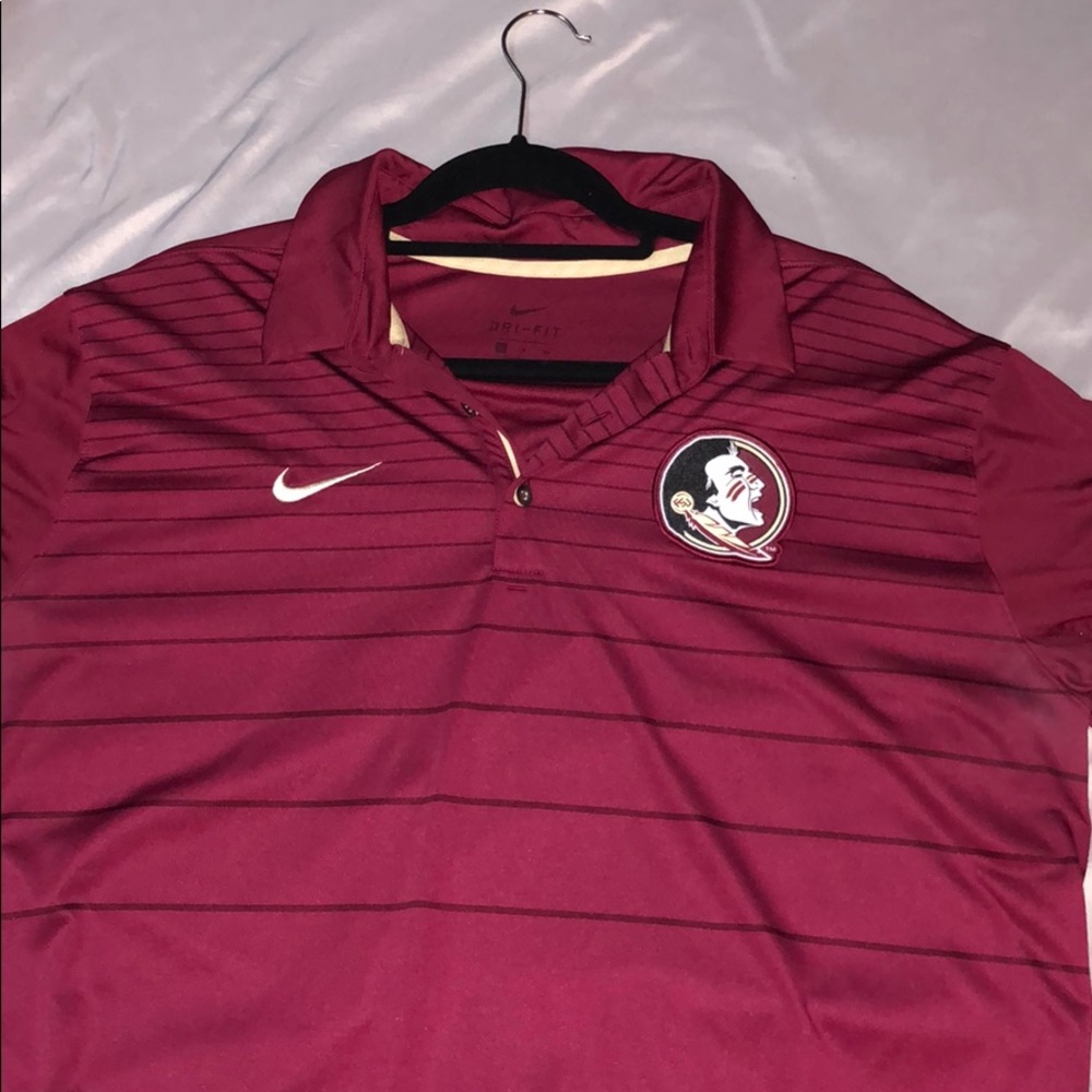 Men’s FSU Nike collared shirt